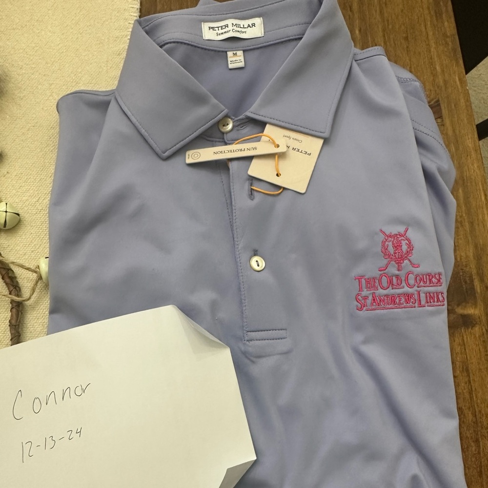 Peter Millar Polo. NWT. ST. Andrew’s polo!